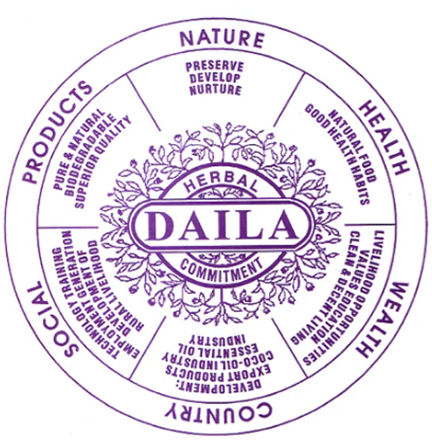 Daila herbal environmental commitment seal